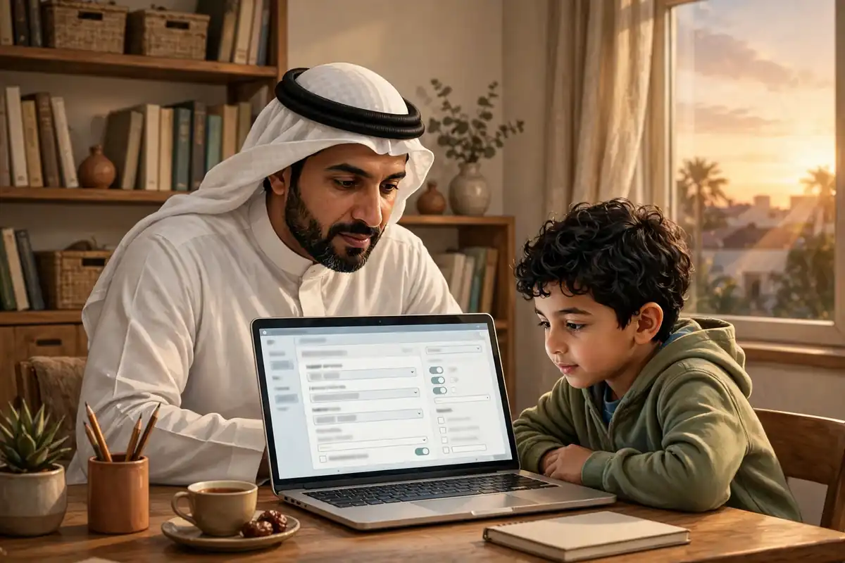 متى يفتح التسجيل في نظام نور 1448 متى يفتح التسجيل في نظام نور — ولي أمر يسجل ابنه المستجد عبر منصة التسجيل
